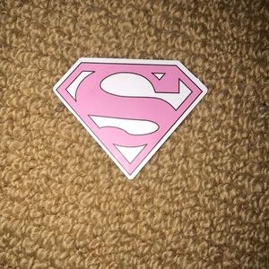 Bracelet from 100th parade, a super women sticker